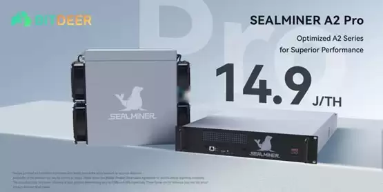 比特小鹿发布比特币矿机SEALMINER A2 Pro系列！Tether增持股份达21.4%