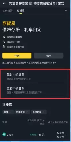 币安存贷易是什么,怎么操作？跟USDT 定活期理财有什么不同？