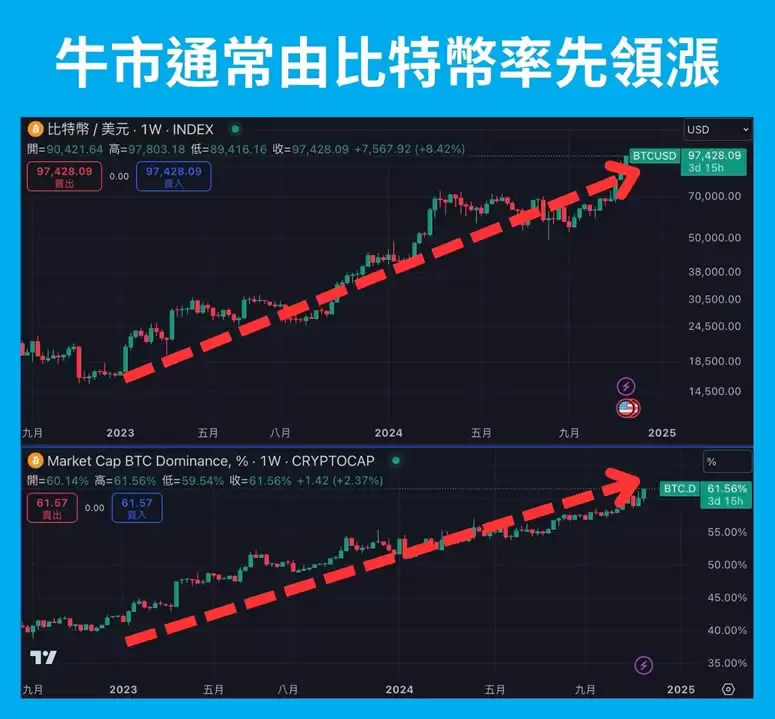 什么是比特币主导指数(BTC.D)？如何透过BTC.D调整投资组合？