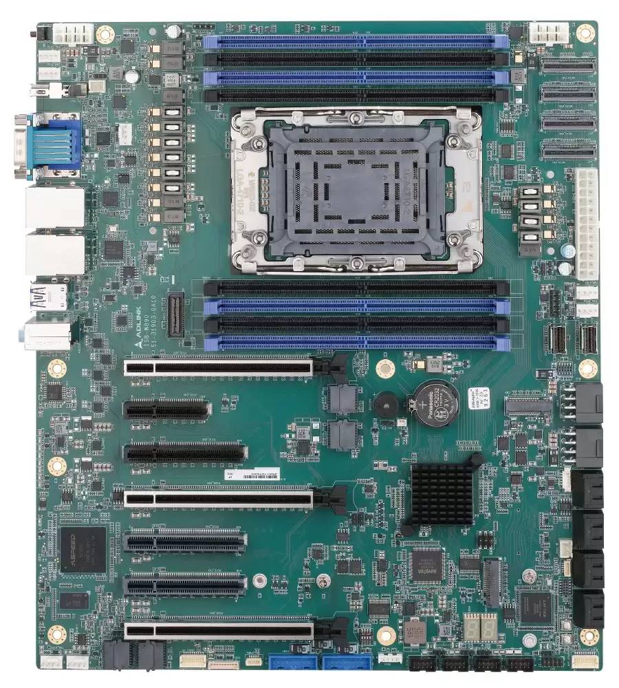 凌华科技正式推出支持600系列工作站处理器的服务器，W890主板外观设计细节首次曝光