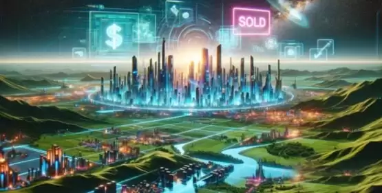 元宇宙虚拟土地价格较峰值大幅下跌72%