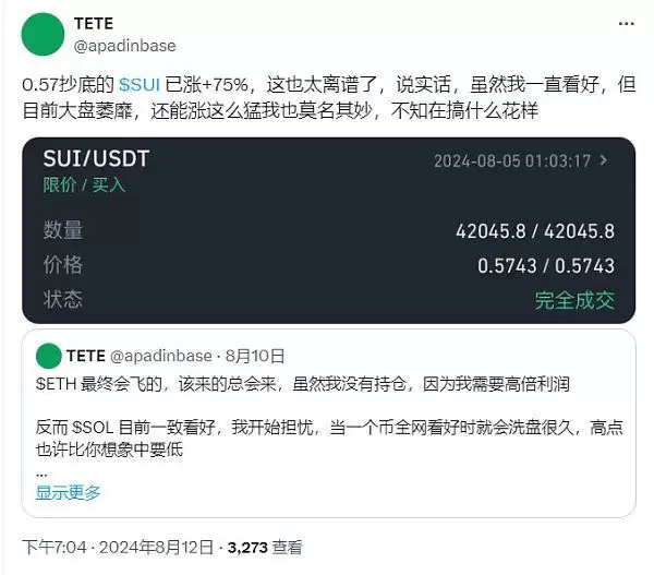 Sui一周暴涨140% 是什么造就了Sui？Sui暴涨原因分析
