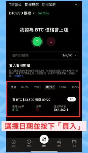 比特币期权是什么?操作教学、设定,手把手教你操作OKX比特币期权