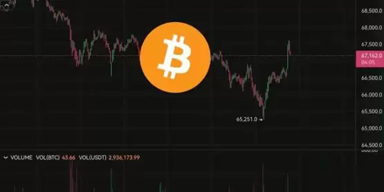 比特币V型突破6.7万美元！是健康回调还是死猫反弹？