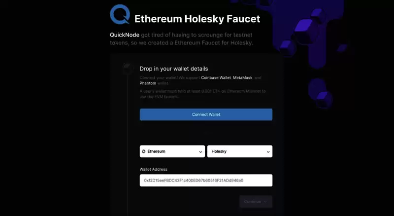 如何获取Holesky Testnet代币？Holesky测试网代币获取指南