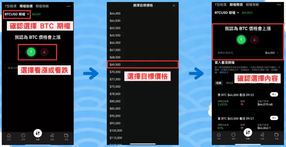 比特币期权是什么?操作教学、设定,手把手教你操作OKX比特币期权