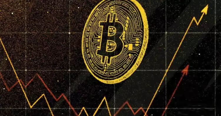 比特币筹码分布概念图