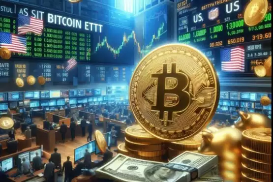 比特币ETF相关数据图表