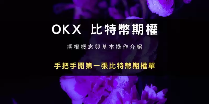 比特币期权是什么?操作教学、设定,手把手教你操作OKX比特币期权