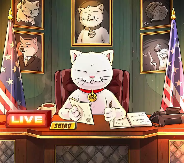 猫咪主题迷因币SHIRO是什么？