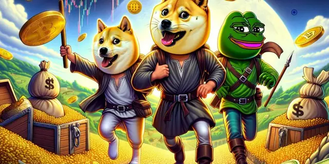 比特币逆势反弹!网红狂喊迷因币狂潮,是触顶还是准备飙新高?