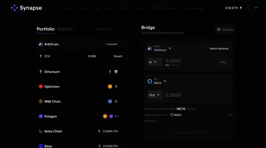 如何从METIS桥接至Arbitrum？