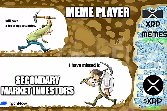 错过一波XRP的涨幅!瑞波生态内Meme币值得关注