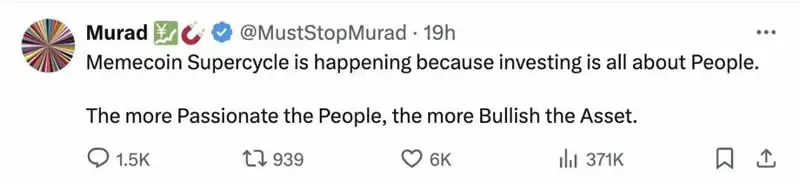 比特币逆势反弹!网红狂喊迷因币狂潮,是触顶还是准备飙新高?