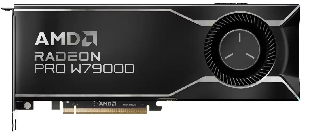 AMD Radeon PRO W7900D 专业显卡规格确认:W7900 核心降频版