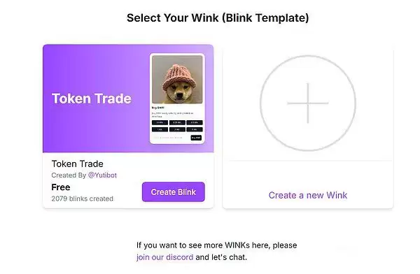 别错过!Solana Blink生态中值得关注的项目分享