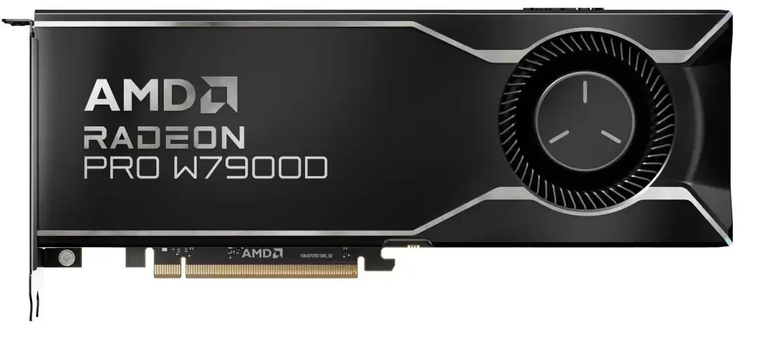 AMD发布Radeon PRO W7900D专业显卡：48GB显存+53 TFLOPs算力