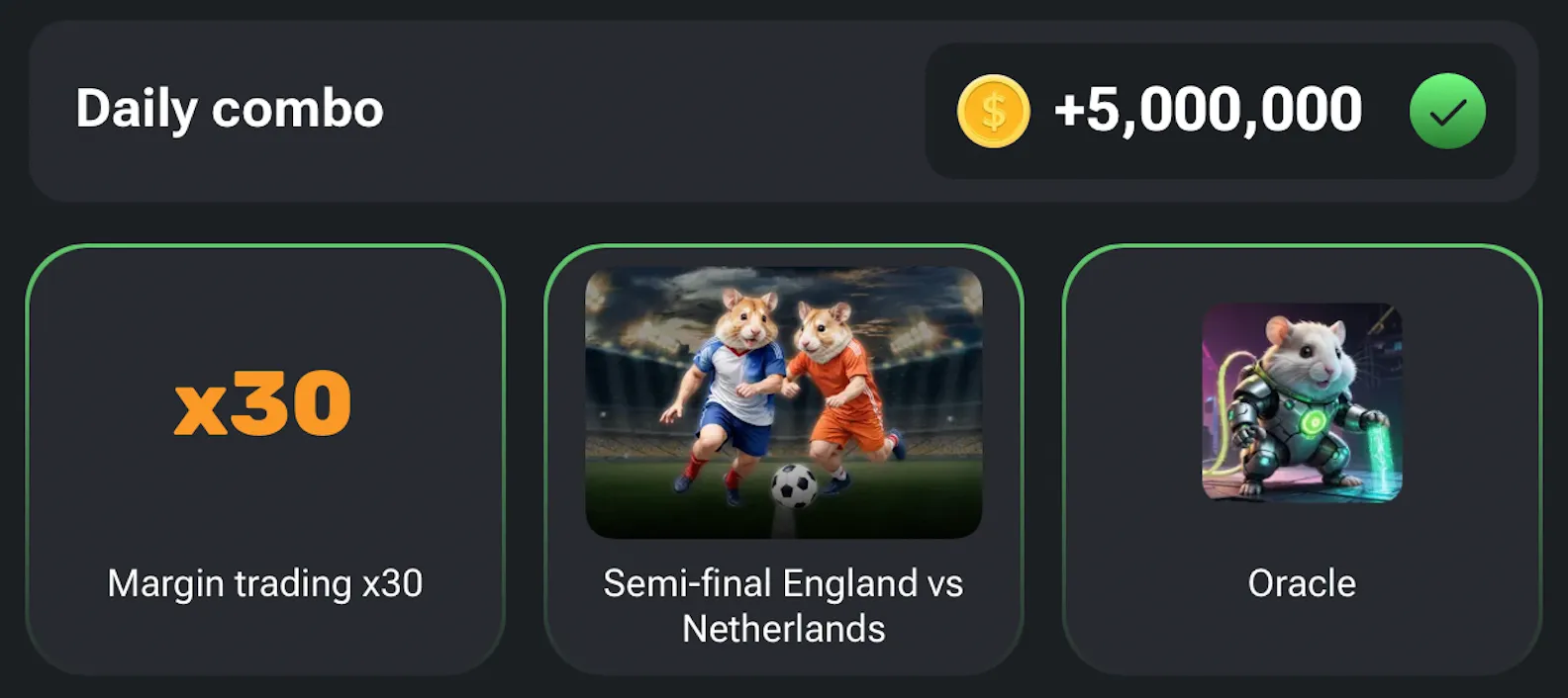 7月10日Hamster Kombat每日组合和密码