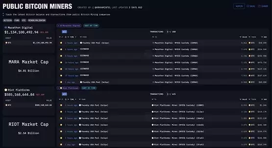 七大美国/加拿大上市矿企数据