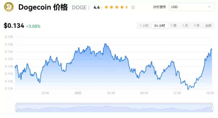 狗狗币价格波动分析