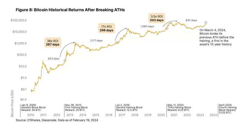 21Shares报告:比特币减半第四次有何不同?