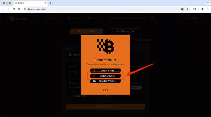 Bitlayer如何跨链桥?Bitlayer官方跨链桥保姆级步骤(OKXwallet)