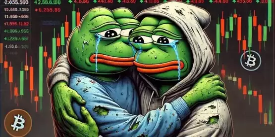 加密货币市场爆仓示意图