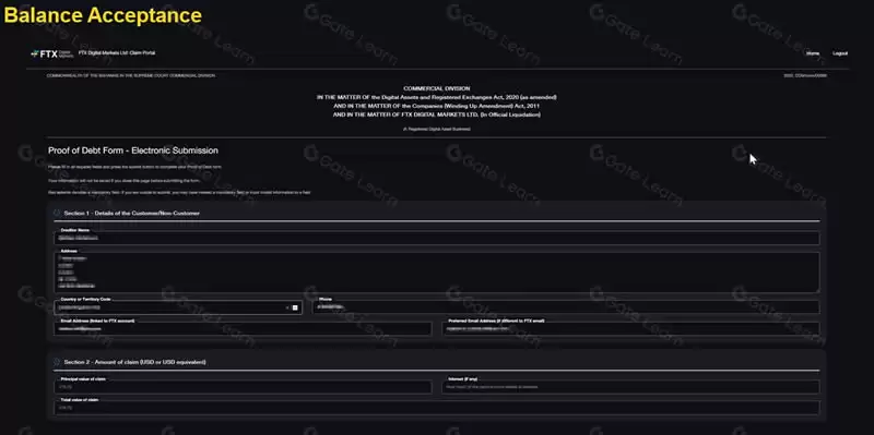 如何进行FTX清算索赔?FTX清算赔偿教程指南