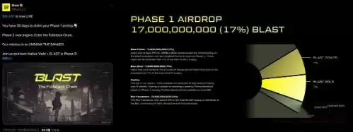 Blast终于发空投!Blast的市场表现和未来发展如何？