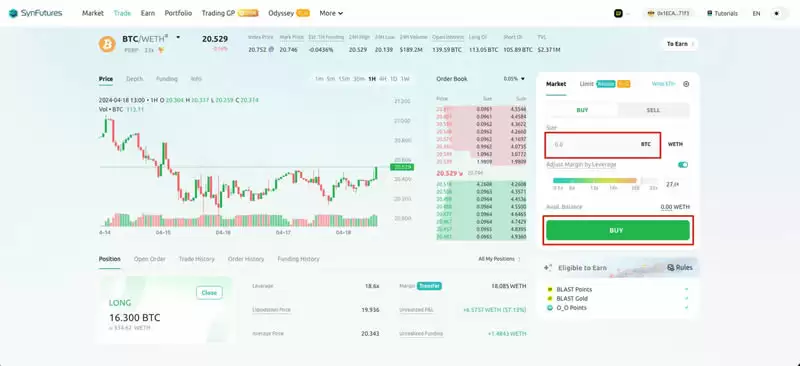SynFutures潜在空投价值分析和交互策略