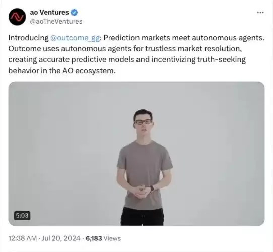 盘点Arweave新链AO上值得关注的10个新项目