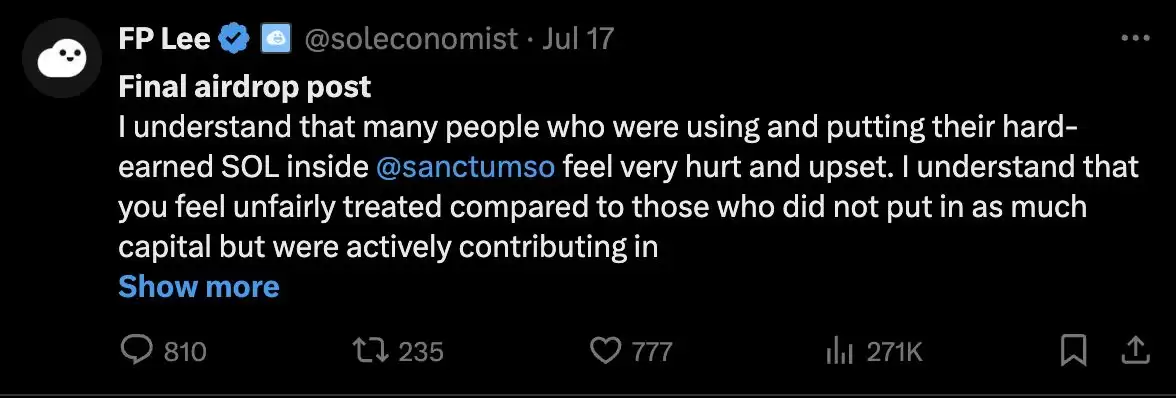 Sanctum是啥?CLOUD币空投、代币经济学及未来展望