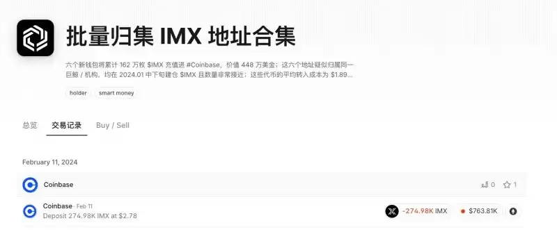 加密货币聪明钱追踪:10大价值币建仓高手地址合集