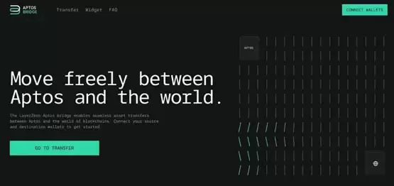 Aptos Bridge 跨链桥界面