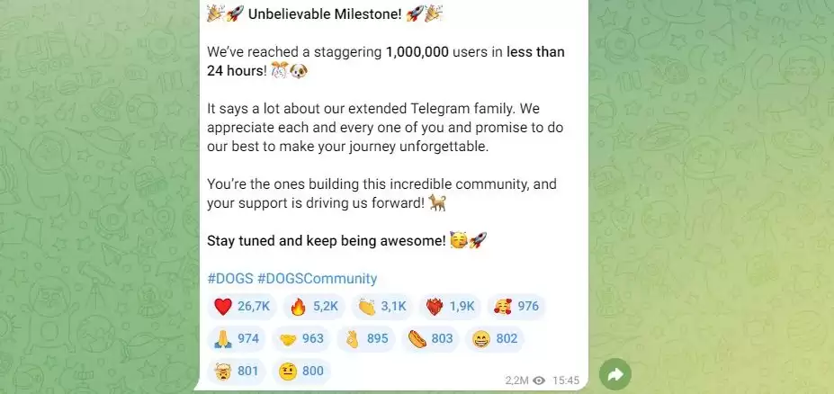 TON最新爆款币DOGS币未来价值如何？Telegram用户均可免费领空投