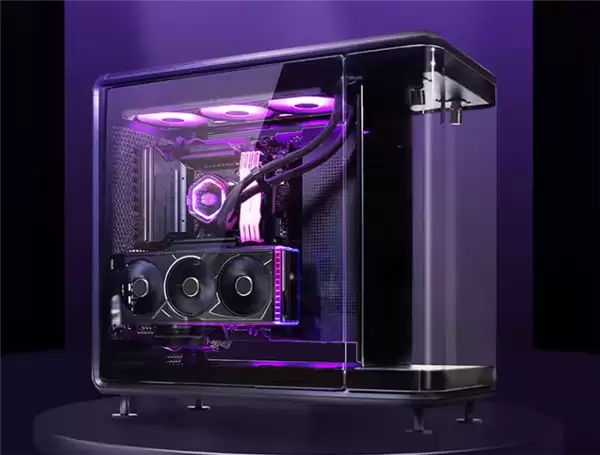 酷冷至尊Master Frame 360机箱首发起售价1999元起：前置展示平台 搭载ARGB聚光灯