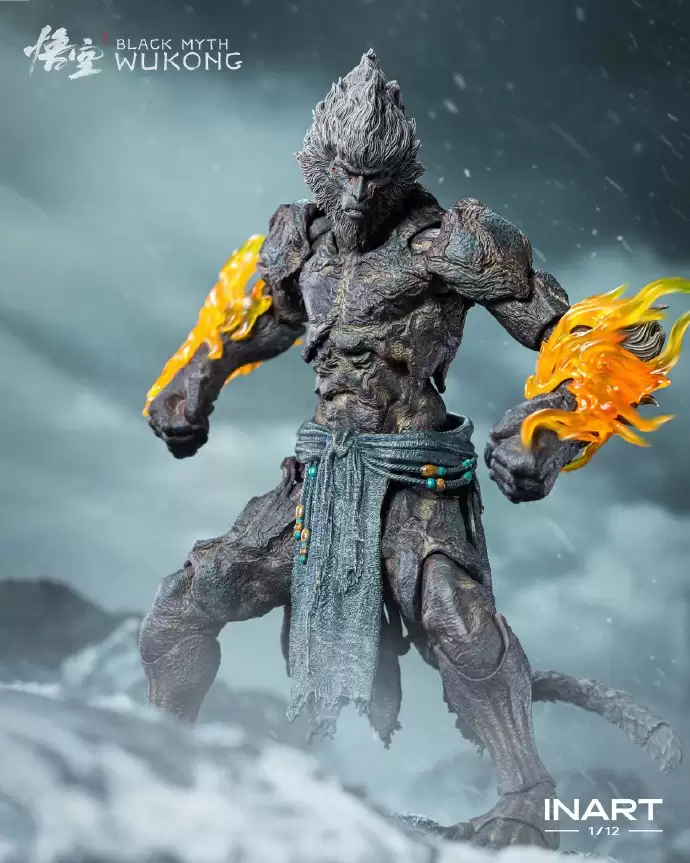 昆仑顶上柱擎天！《黑神话：悟空》石猴手办即将开订