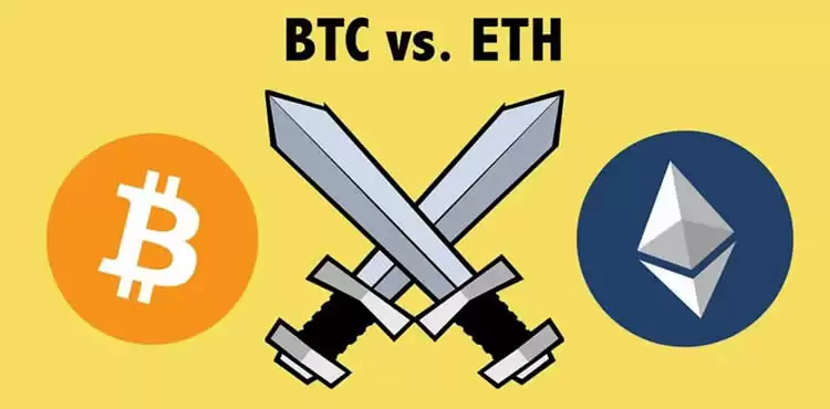 BTC和ETH哪个更有价值？BTC和ETH究竟哪个好？