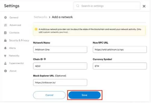 如何将Arbitrum添加至MetaMask？将Arbitrum添加至MetaMask的教程详解