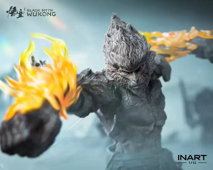 昆仑顶上柱擎天！《黑神话：悟空》石猴手办即将开订