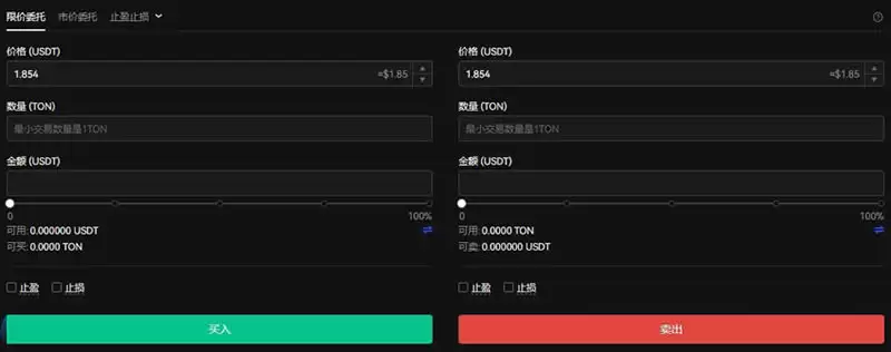 TON币怎么买?TON币交易所买入交易图文操作教程