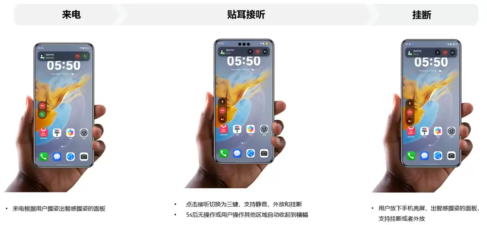 华为官网详解“智慧握持”功能,确认后续将陆续支持更多机型