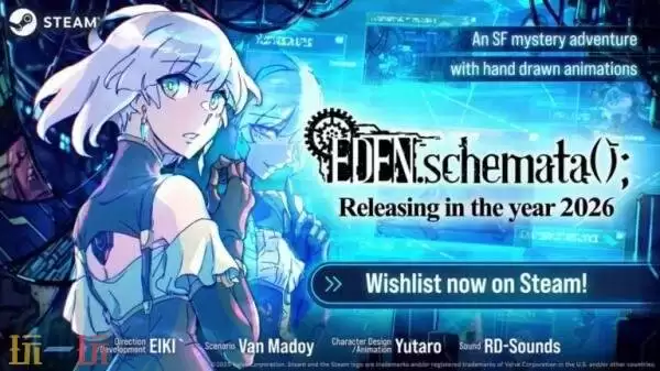 科幻悬疑冒险《伊甸 架构推演》官宣跳票！推迟至2026年发售