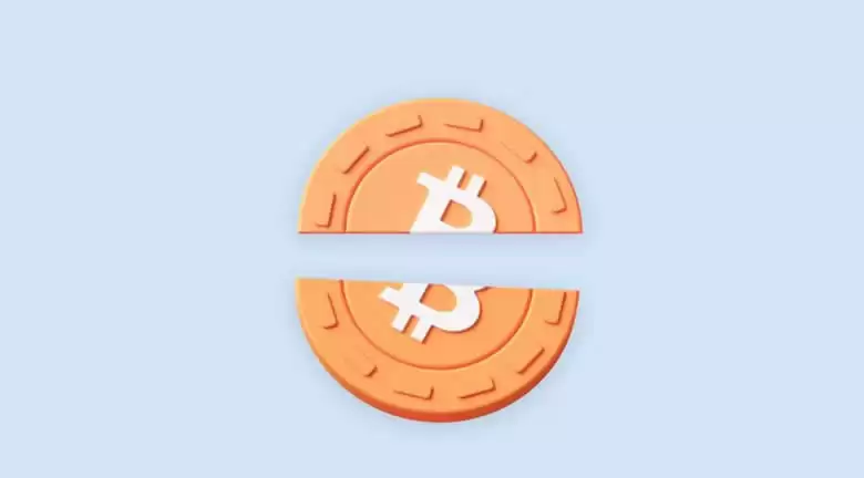 加密货币减半机制示意图