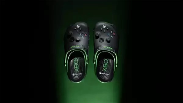 行走的手柄！微软推出限量版Xbox洞洞鞋：要价约570元