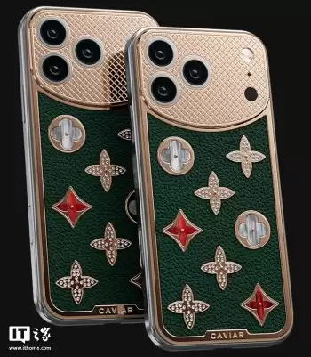 奢侈品牌 Caviar 推出“Secret Love”定制版苹果 iPhone 17 Pro 系列手机,售 1.02 万美元起