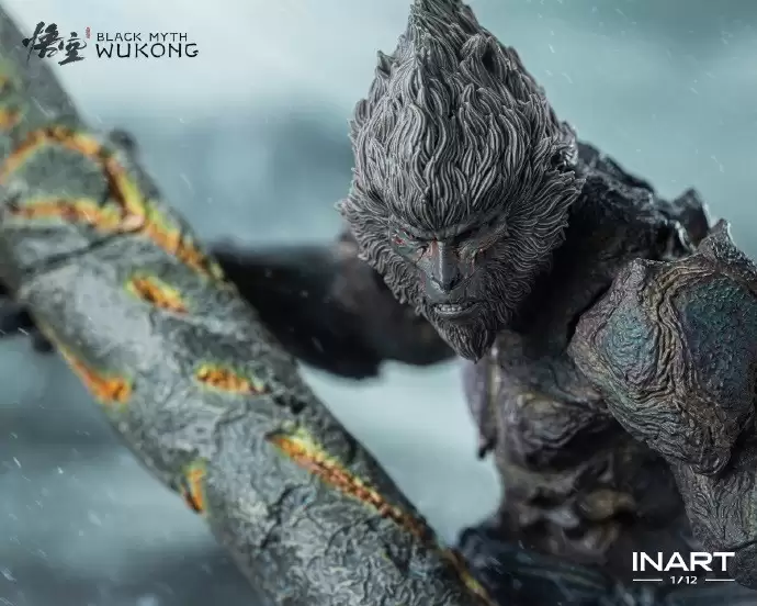 昆仑顶上柱擎天！《黑神话：悟空》石猴手办即将开订