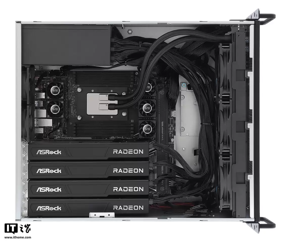 华硕推出 GAI4G-R9700 工作站：AMD 线程撕裂者 Pro 9000/7000 WX 处理器，四路 R9700 Creator 32GB 显卡