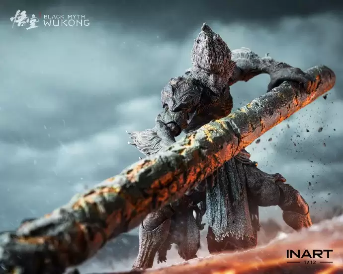 昆仑顶上柱擎天！《黑神话：悟空》石猴手办即将开订