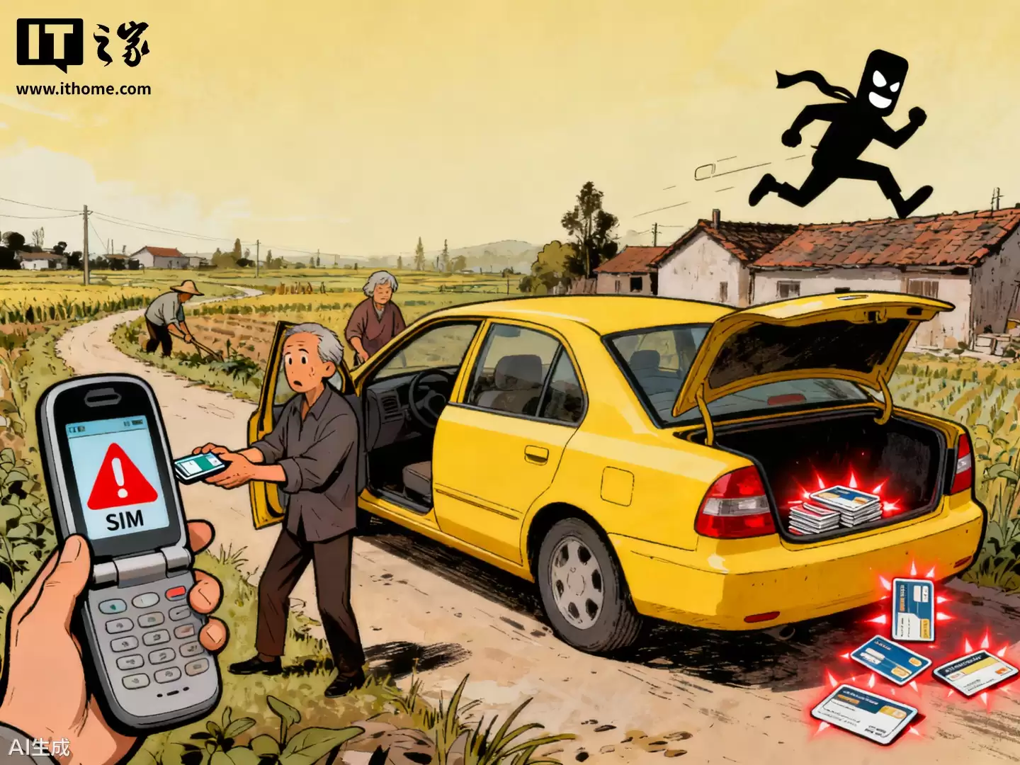 警惕“问路借手机”新骗局,嫌疑人专偷电话卡